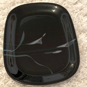 Ceramic Mikasa Opus Black 14” Oval Serving Platter